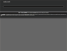 Tablet Screenshot of oab.net